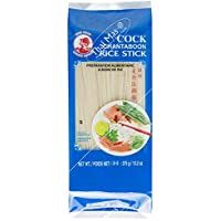 Los mejores  - Fideos de arroz de gallos- 1 mm- 1ª calidad- (paquete de 375 g)